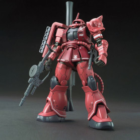Bandai - Gunpla - Gundam 1/144 HG The Origin - MS-06S ZAKU II RED COMET VER. - Mobile Suit Gundam