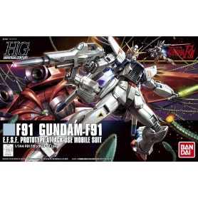 Bandai - Gunpla - Gundam 1/144 HG - GUNDAM F91 - Mobile Suit Gundam - UC