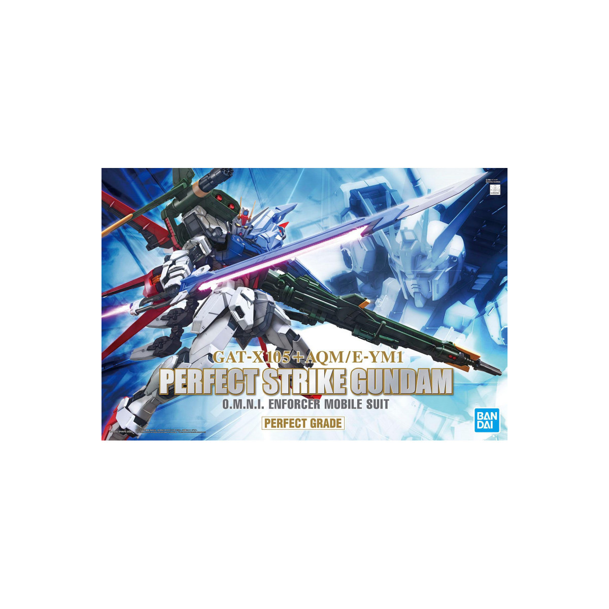 Bandai - Gunpla - 1/60 PG - GAT-X105+AQME/E-YM1 PERFECT STRIKE GUNDAM - Gundam Seed