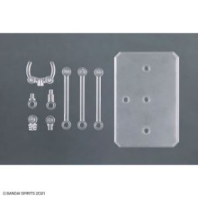 Bandai - Gunpla - Gundam Action Base 6 Clear (1/144) set of 2