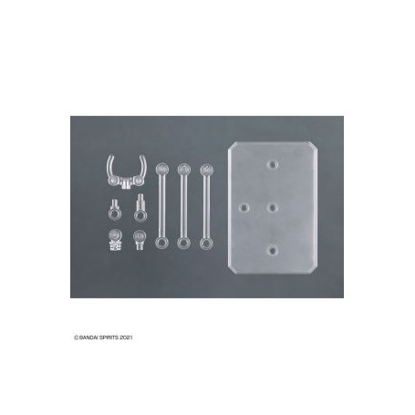 Bandai - Gunpla - Gundam Action Base 6 Clear (1/144) set of 2