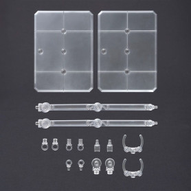Bandai - Gunpla - Gundam Action Base 7 Clear (1/144) set of 2