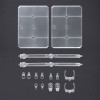 Bandai - Gunpla - Gundam Action Base 7 Clear (1/144) set of 2