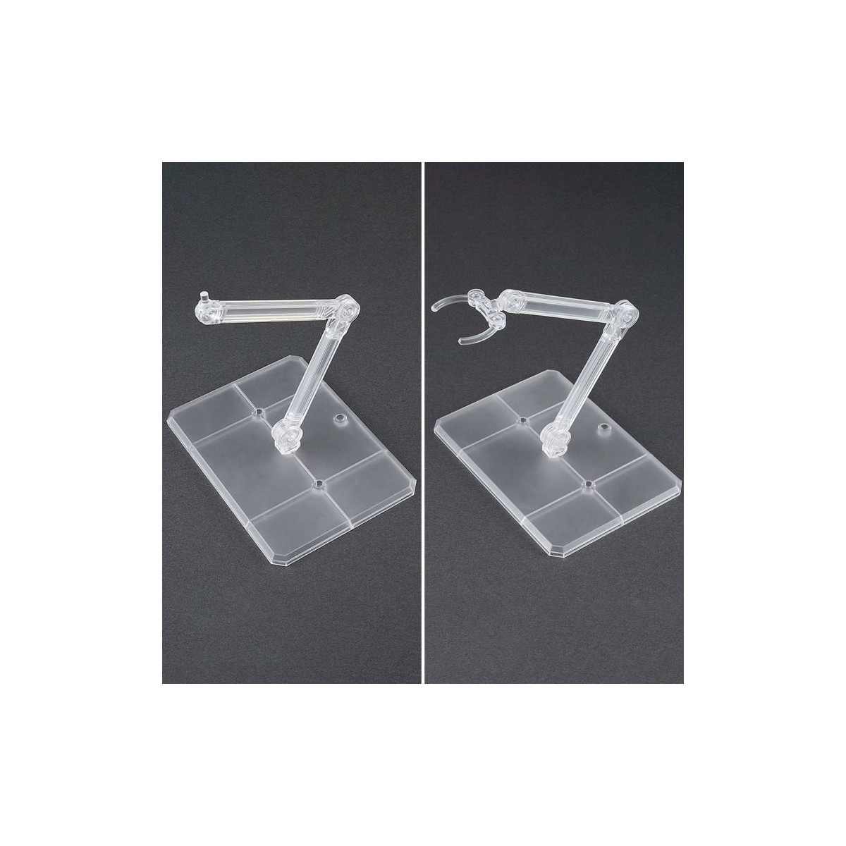 Bandai - Gunpla - Gundam Action Base 7 Clear (1/144) set of 2