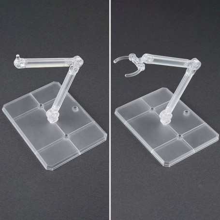 Bandai - Gunpla - Gundam Action Base 7 Clear (1/144) set of 2