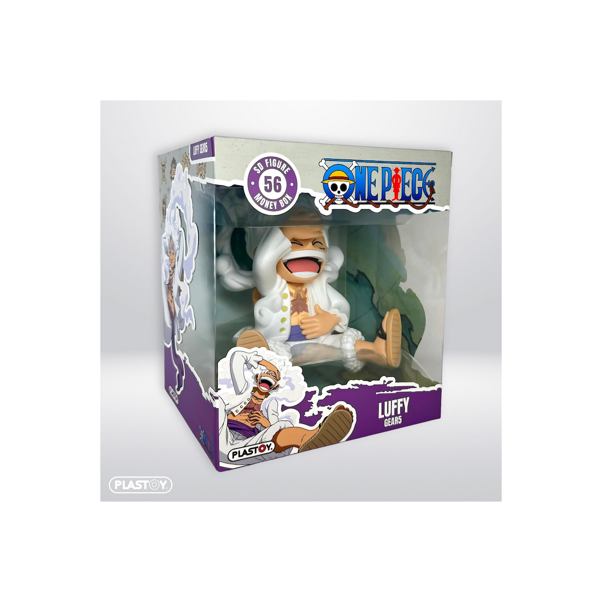 Plastoy - Luffy Gear 5 money box - One Piece