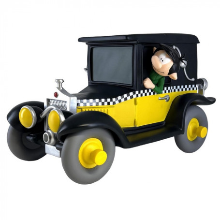 Plastoy Tirelire Gaston Lagaffe - Gaston Lagaffe and his Taxi Fiat 509
