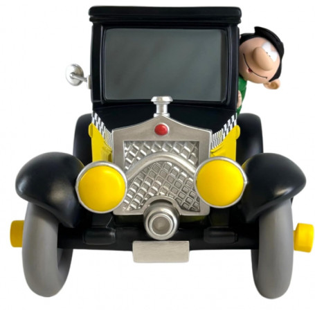 Plastoy Tirelire Gaston Lagaffe - Gaston Lagaffe and his Taxi Fiat 509
