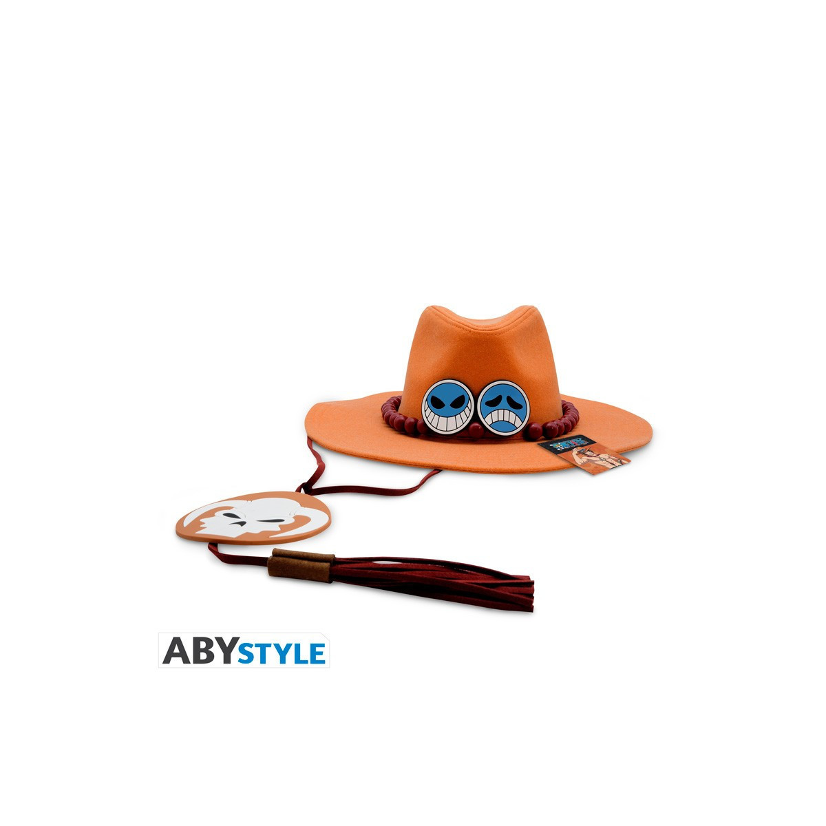 ABYstyle - ONE PIECE - Replica Hat - Portgas D. Ace - Adult Size