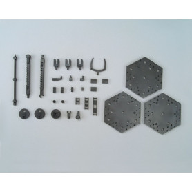 Bandai - Gunpla - Gundam Action Base 4 Black (1/100)