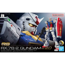 Bandai - Gunpla - 1/144 RG - RX-78-2 GUNDAM VER 2.0 - Mobile Suit Gundam