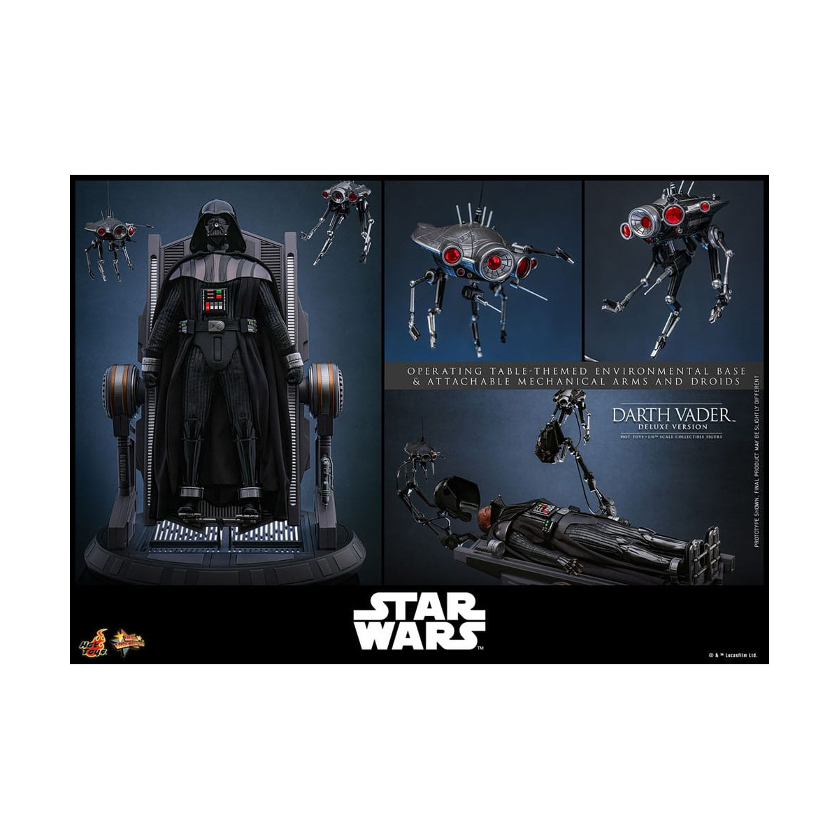 Hot toys Star Wars: Darth Vader Deluxe Version MMS 1/6 - Episode III: Revenge of the Sith
