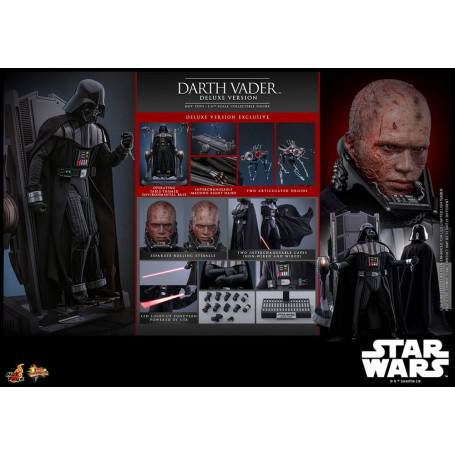 Hot toys Star Wars: Darth Vader Deluxe Version MMS 1/6 - Episode III: Revenge of the Sith