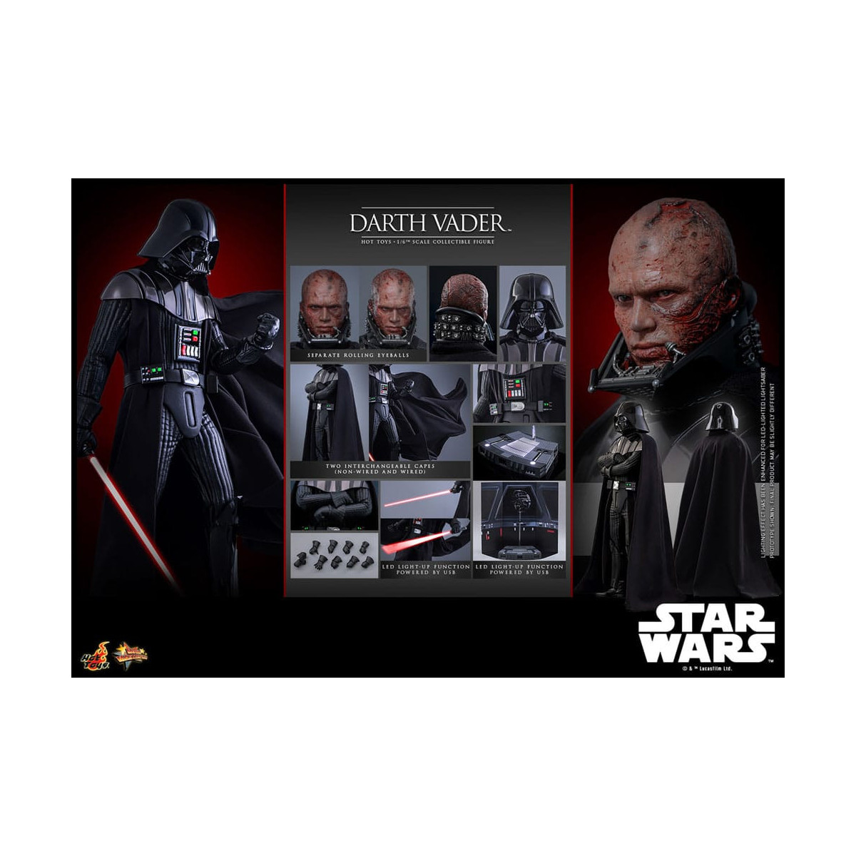 Hot toys Star Wars: Darth Vader MMS 1/6 - Episode III: Revenge of the Sith