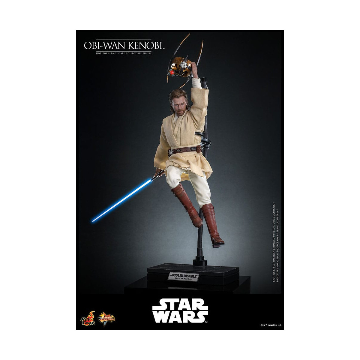 Hot toys - Star Wars Attack of the Clones - Obi-Wan Kenobi MMS 1/6
