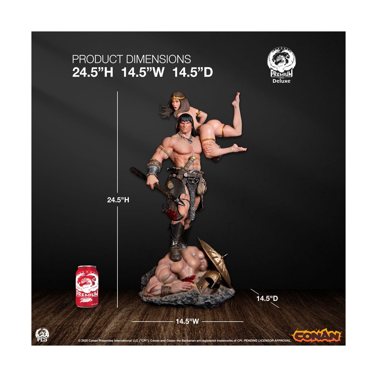 Premium Collectibles Studio PCS - Conan the Barbarian Deluxe Edition 1/4