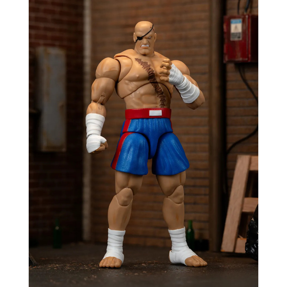 Jada Toys - SAGAT 1/12 - Ultra Street Fighter II: The Final Challengers - Serie 4