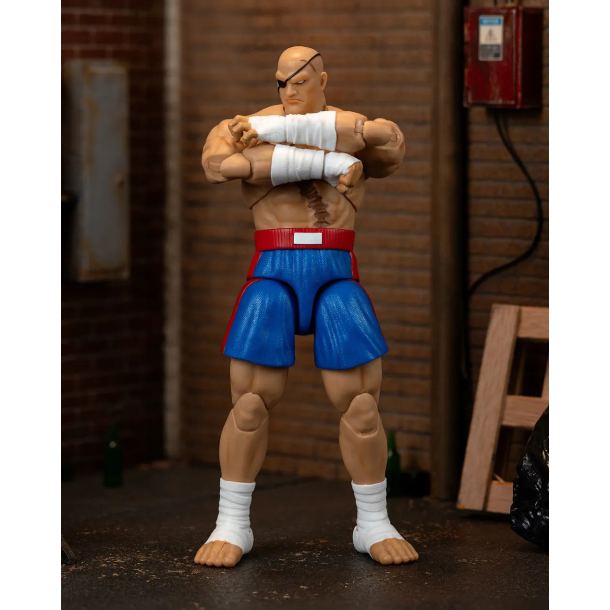 Jada Toys - SAGAT 1/12 - Ultra Street Fighter II: The Final Challengers - Serie 4