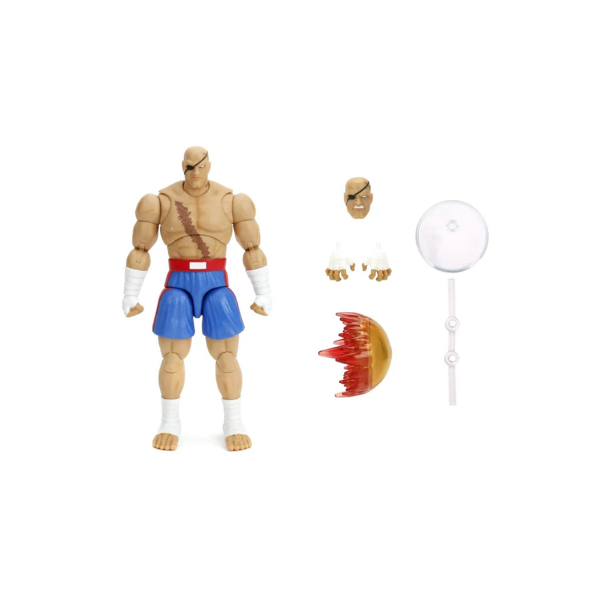 Jada Toys - SAGAT 1/12 - Ultra Street Fighter II: The Final Challengers - Serie 4