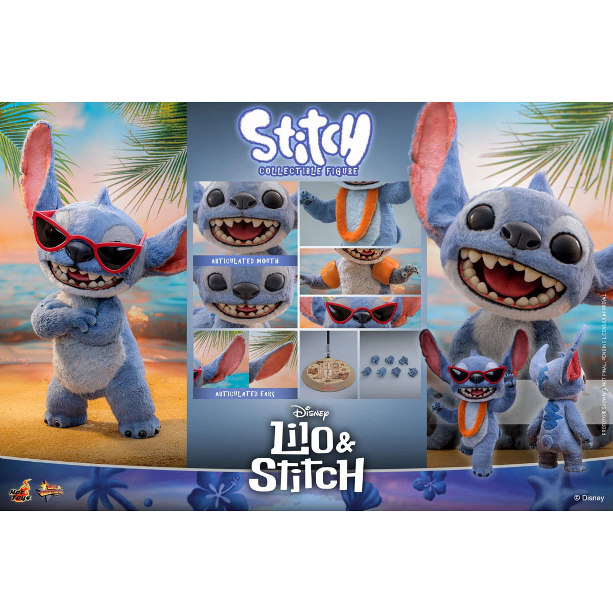 Hot toys - STITCH Collectible Figure 1/1 - Lilo & Stitch