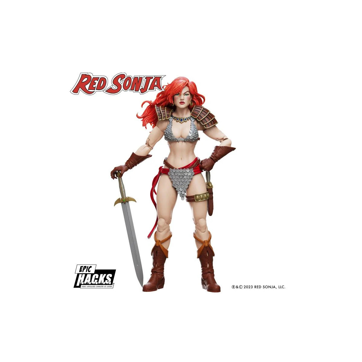 Boss Fight Studio Epic H.A.C.K.S. - Red Sonja 1/12