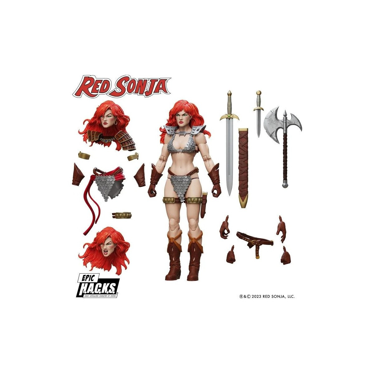 Boss Fight Studio Epic H.A.C.K.S. - Red Sonja 1/12
