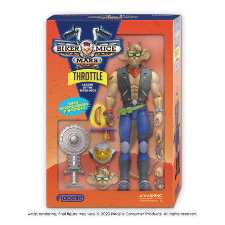 Nacelle - Les Motards de l'espace - Throttle - Biker Mice From Mars