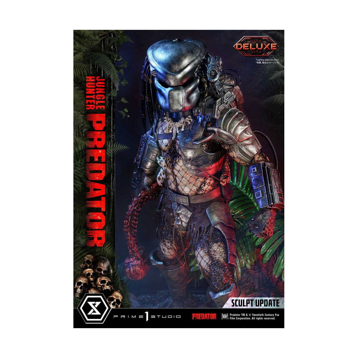Prime 1 Studios - Museum Masterline 1/3 Jungle Hunter Predator Deluxe Bonus Version