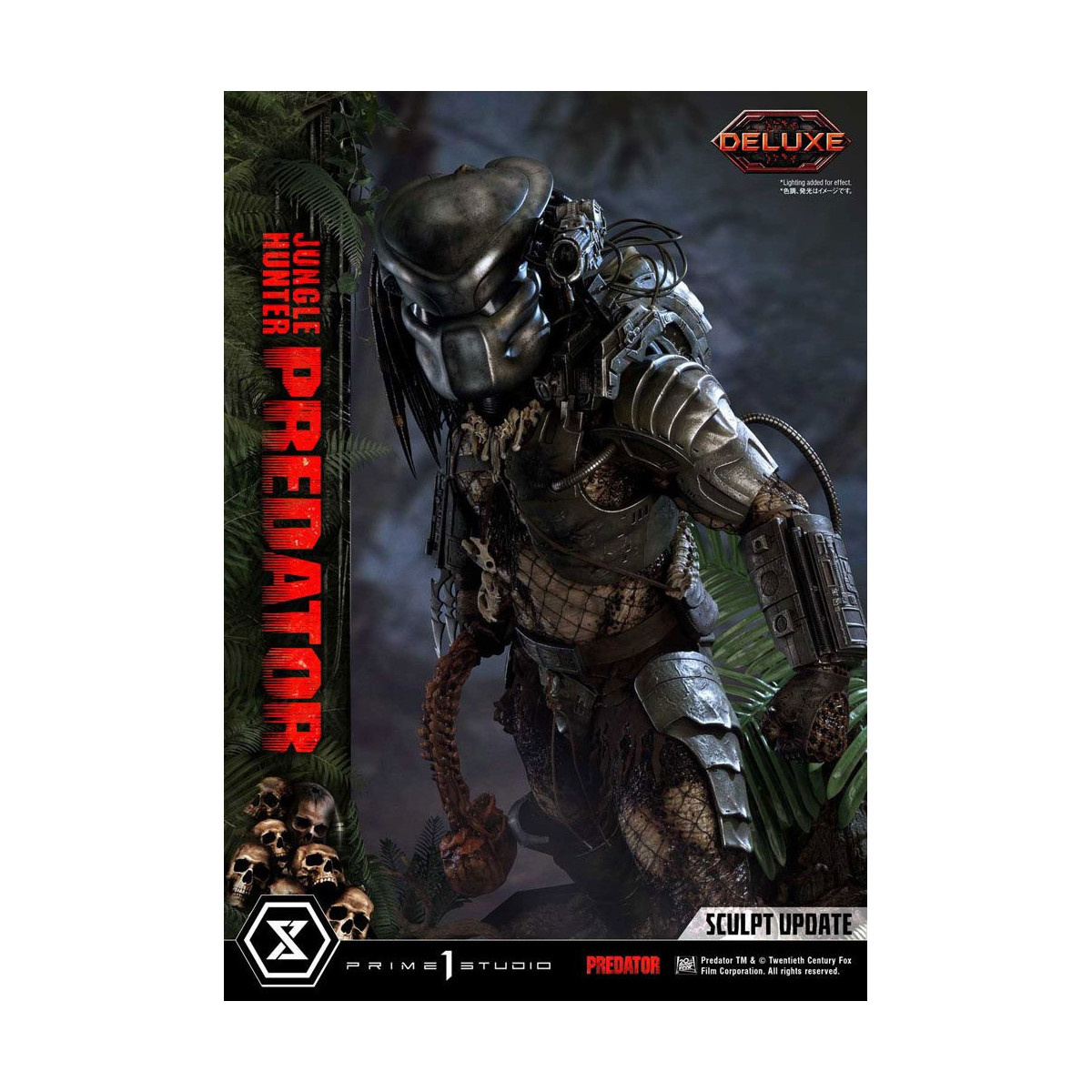 Prime 1 Studios - Museum Masterline 1/3 Jungle Hunter Predator Deluxe Bonus Version