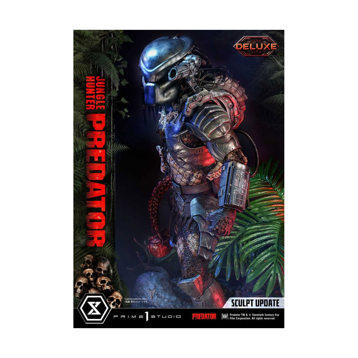 Prime 1 Studios - Museum Masterline 1/3 Jungle Hunter Predator Deluxe Bonus Version