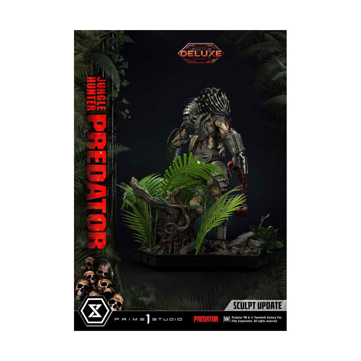Prime 1 Studios - Museum Masterline 1/3 Jungle Hunter Predator Deluxe Bonus Version