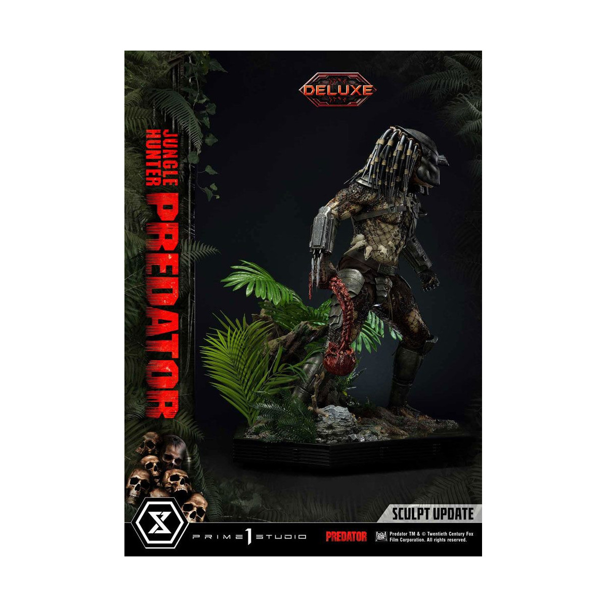Prime 1 Studios - Museum Masterline 1/3 Jungle Hunter Predator Deluxe Bonus Version
