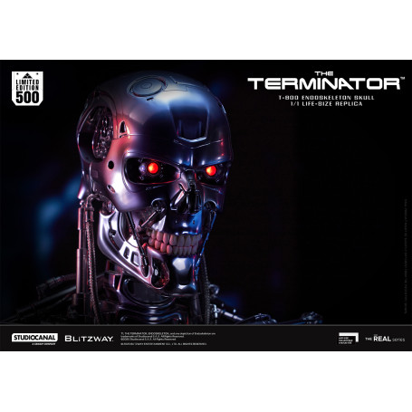 Blitzway - T800 Endoskeleton Skull 1/1 Life Size - The Terminator