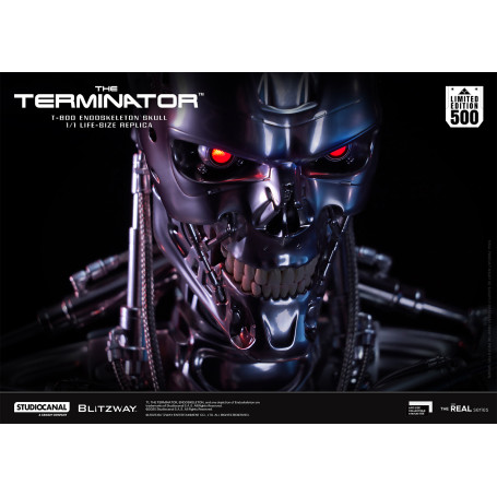 Blitzway - T800 Endoskeleton Skull 1/1 Life Size - The Terminator
