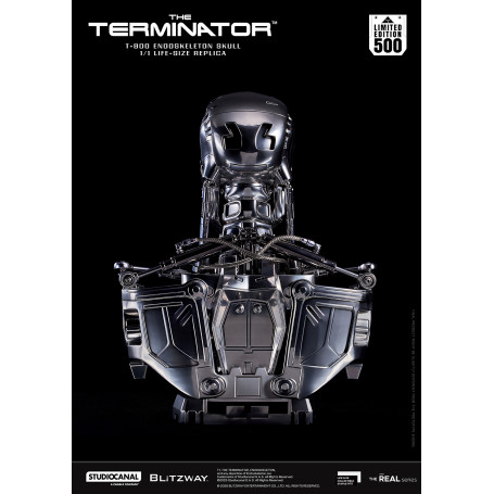 Blitzway - T800 Endoskeleton Skull 1/1 Life Size - The Terminator
