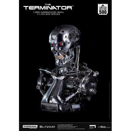 Blitzway - T800 Endoskeleton Skull 1/1 Life Size - The Terminator