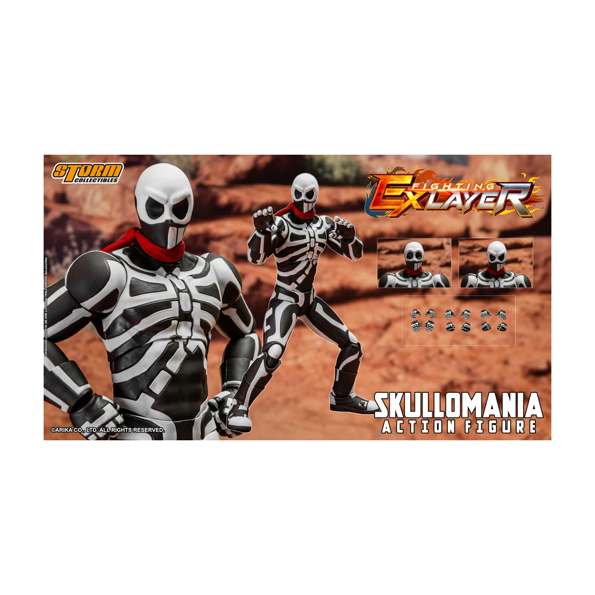 Storm Collectibles - SKULLOMANIA - FIGHTING EX LAYER
