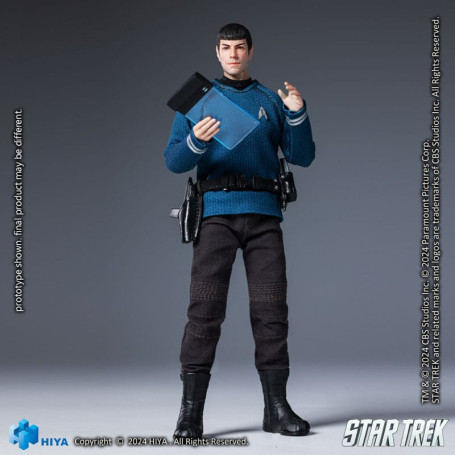 HIYA TOYS - Exquisite Super Series 1/12 - Star Trek (2009) Spock