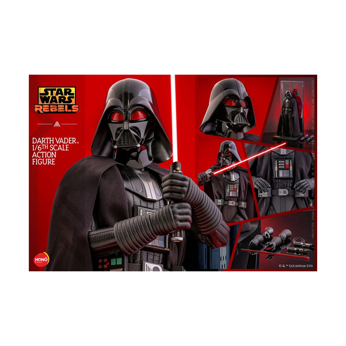 Hot Toys/Hono Studio - Star Wars: Rebels - Darth Vader 1/6