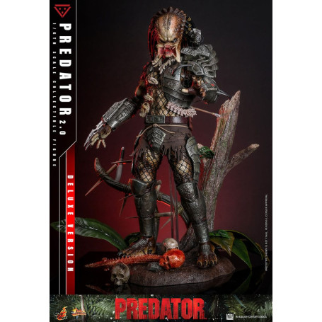 Hot Toys - Predator 2.0 Deluxe Version - Jungle Hunter