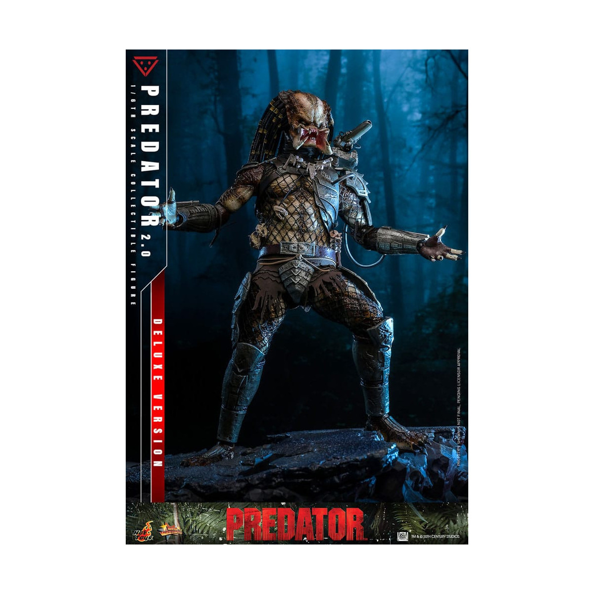 Hot Toys - Predator 2.0 Deluxe Version - Jungle Hunter
