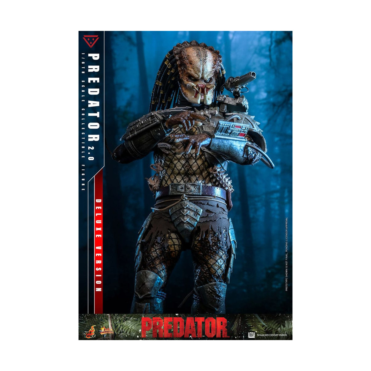 Hot Toys - Predator 2.0 Deluxe Version - Jungle Hunter