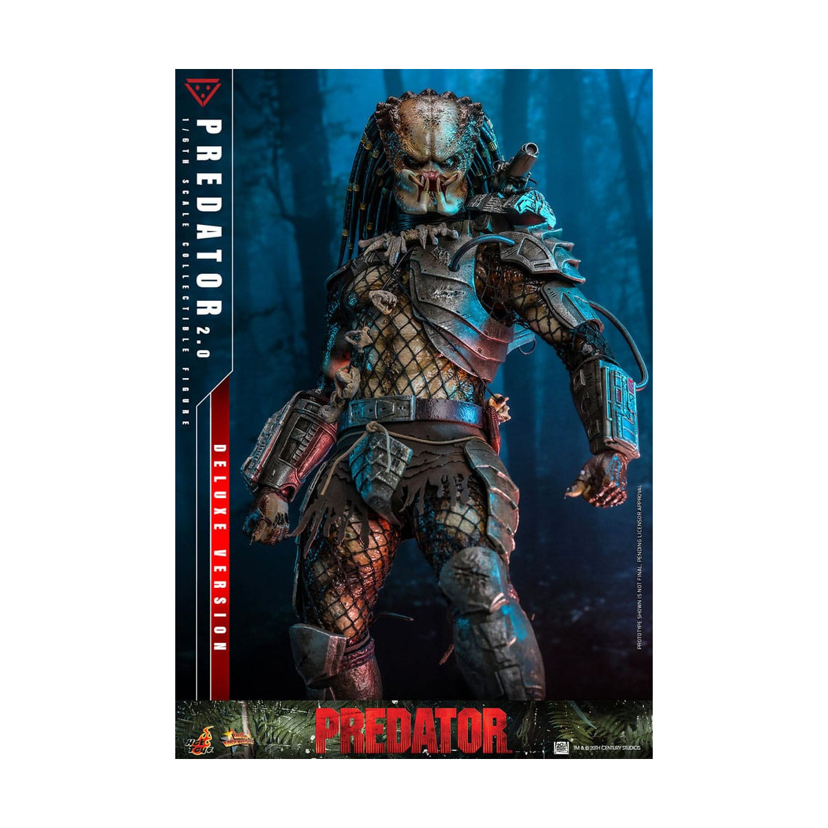 Hot Toys - Predator 2.0 Deluxe Version - Jungle Hunter