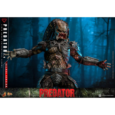 Hot Toys - Predator 2.0 Deluxe Version - Jungle Hunter