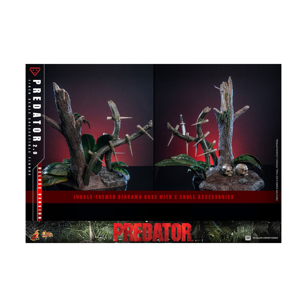 Hot Toys - Predator 2.0 Deluxe Version - Jungle Hunter