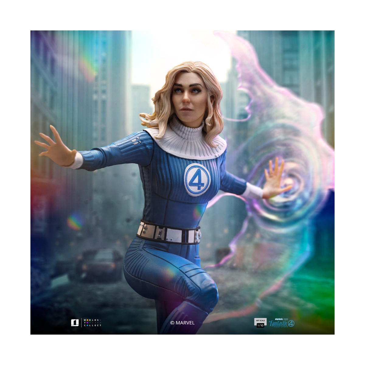 Iron Studios - Marvel Fantastic 4 - Invisible Woman Sue Storm Arts Scale 1/10