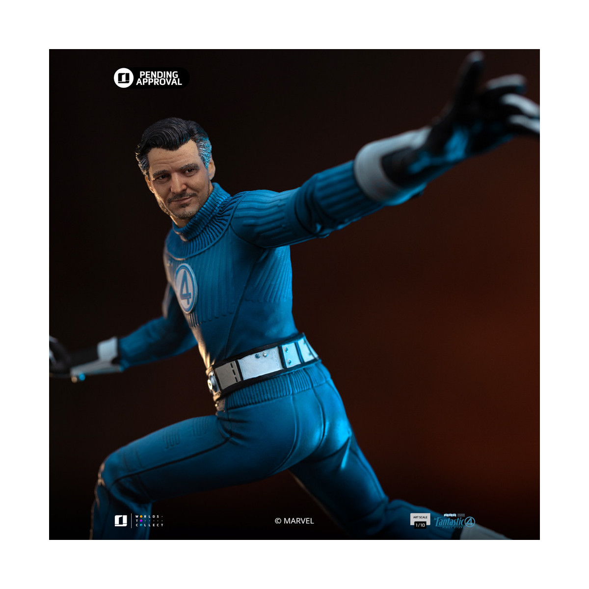 Iron Studios - Marvel Fantastic 4 - Mr. Fantastic Reed Richards Arts Scale 1/10