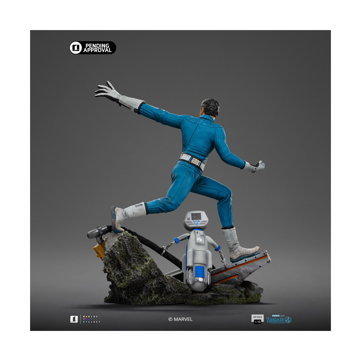 Iron Studios - Marvel Fantastic 4 - Mr. Fantastic Reed Richards Arts Scale 1/10