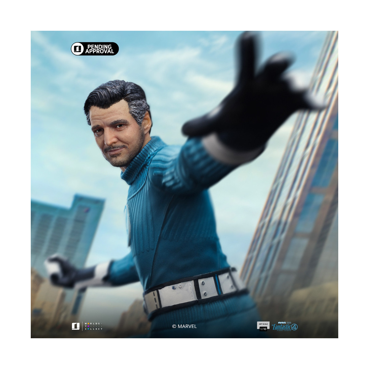 Iron Studios - Marvel Fantastic 4 - Mr. Fantastic Reed Richards Arts Scale 1/10