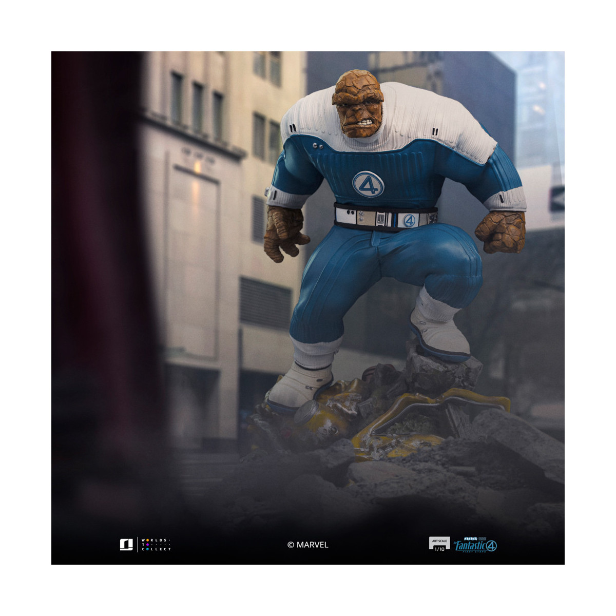 Iron Studios - Marvel Fantastic 4 - The Thing Ben Grimm Arts Scale 1/10